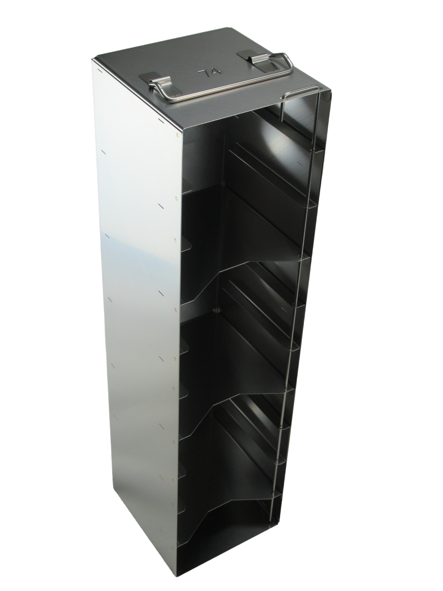 Truhengestell mit Sicherungsstab